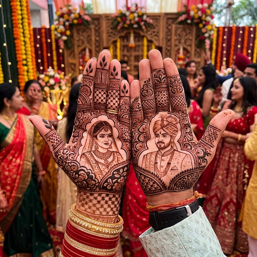 Portrait & Figure Mehndi - Best Mehndi in Agra